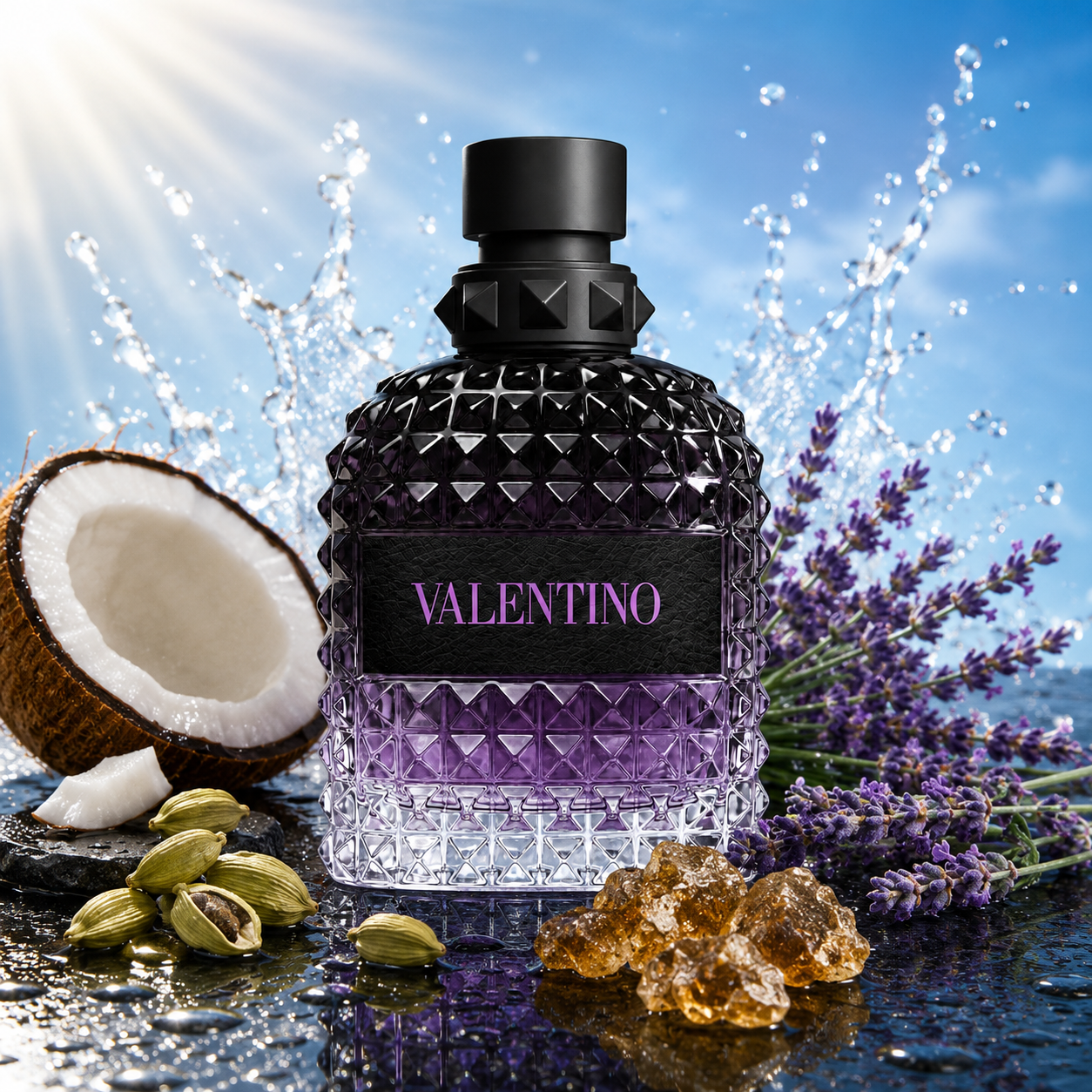 Valentino Uomo Born In Rome Purple Melancholia